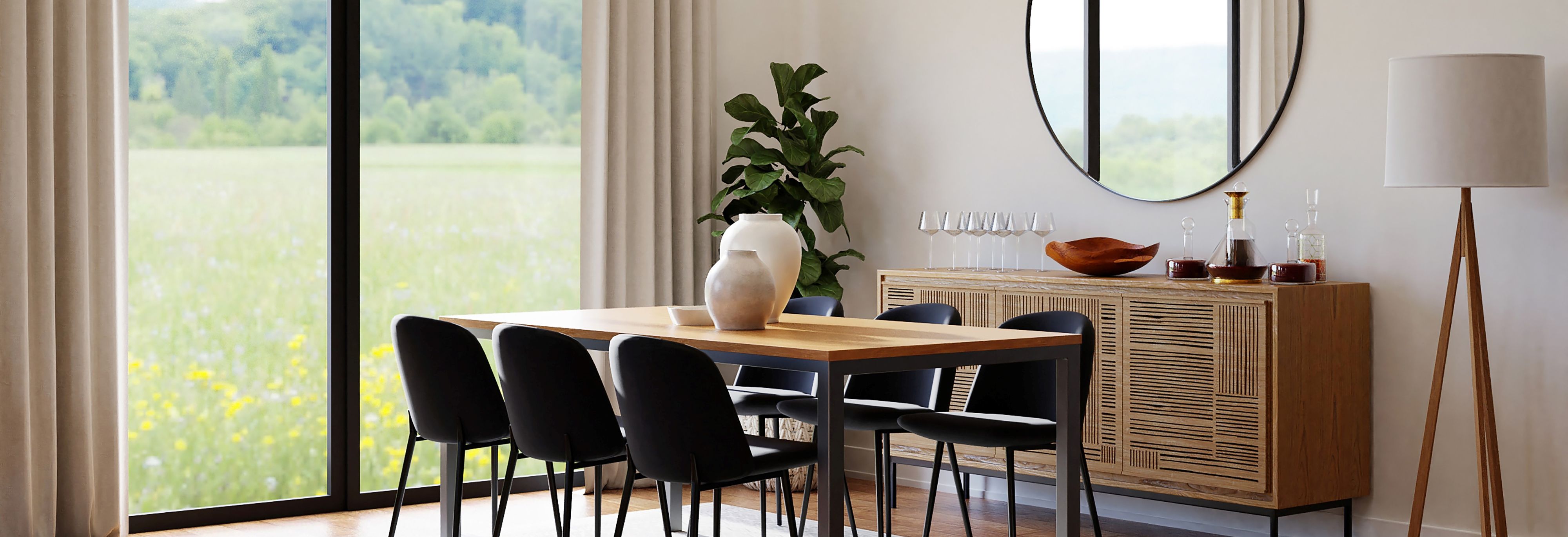 Modern American living space