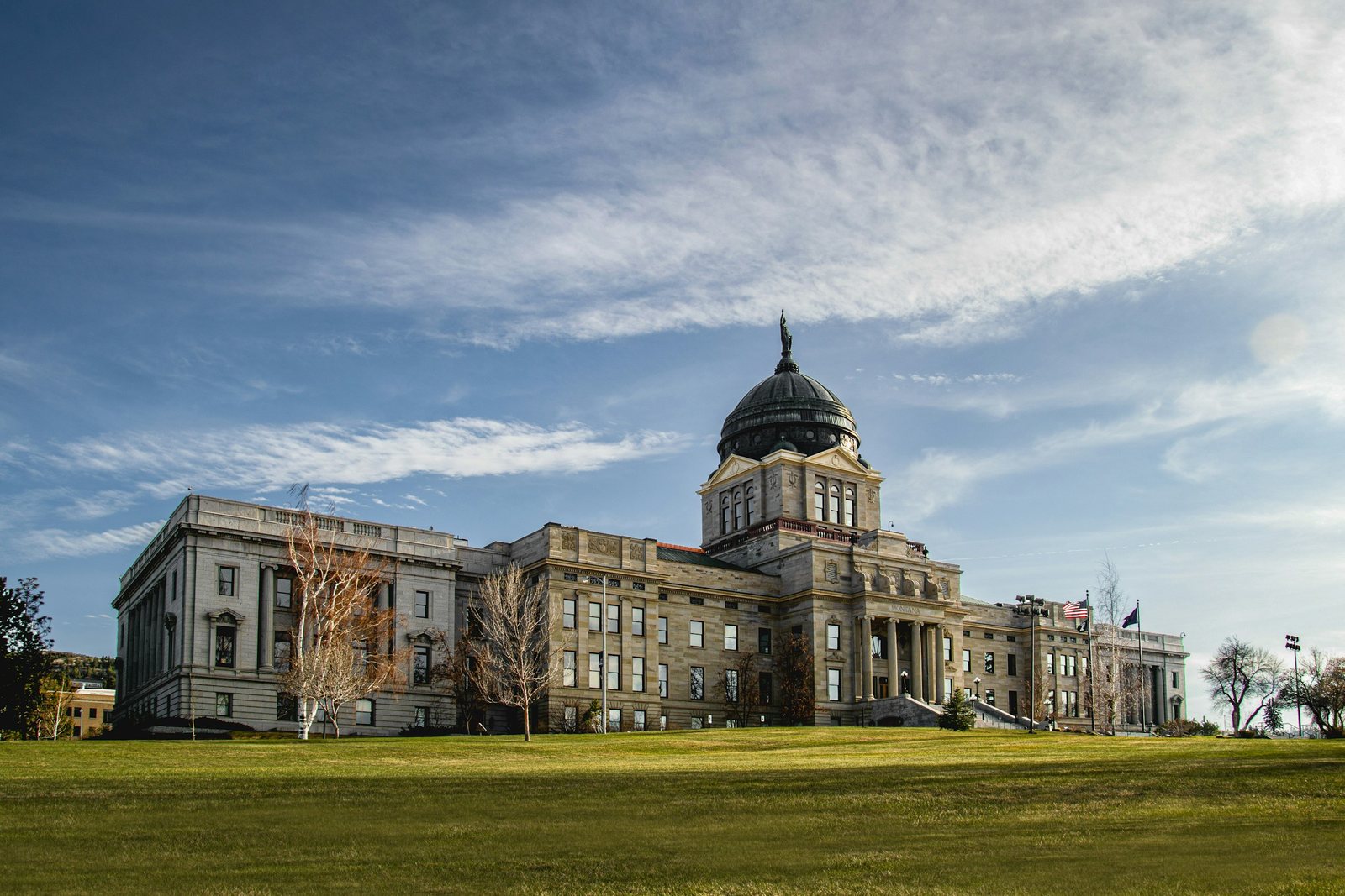 The Montana State Capitol in Helena